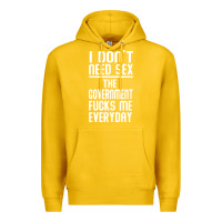 Lemon the government fucks me everyday Premium Hoodie - artisFamous