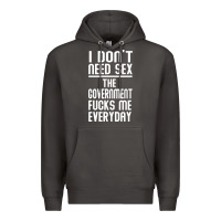 Smoke the government fucks me everyday Premium Hoodie - artisFamous