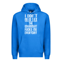True Royal the government fucks me everyday Premium Hoodie - artisFamous
