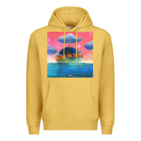 Antique Gold lil tecca - we love you tecca 2 Premium Hoodie - artisFamous