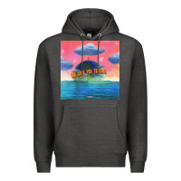 Charcoal Heather lil tecca - we love you tecca 2 Premium Hoodie - artisFamous
