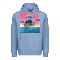 Colony Blue lil tecca - we love you tecca 2 Premium Hoodie - artisFamous