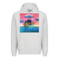 Dove Grey lil tecca - we love you tecca 2 Premium Hoodie - artisFamous