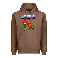 Chestnut he man and battle cat Premium Hoodie - artisFamous