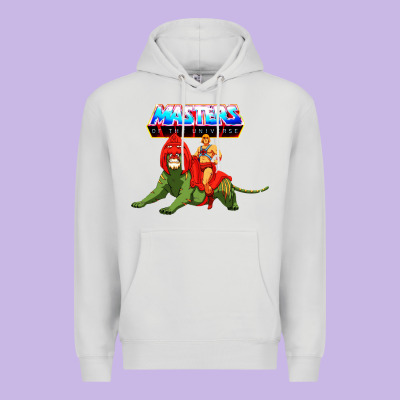 He Man And Battle Cat Premium Hoodie Designed By Artisfamous