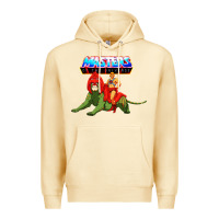 Pina Colada he man and battle cat Premium Hoodie - artisFamous