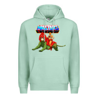 Seafoam he man and battle cat Premium Hoodie - artisFamous