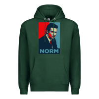 Sports Green norm macdonald comedian Premium Hoodie - artisFamous