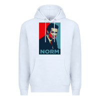 White norm macdonald comedian Premium Hoodie - artisFamous