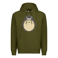 Army Green ghibli elemental charms Premium Hoodie - artisFamous