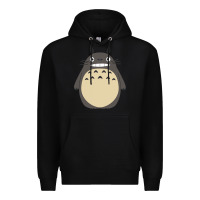 Black ghibli elemental charms Premium Hoodie - artisFamous