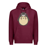 Burgundy ghibli elemental charms Premium Hoodie - artisFamous