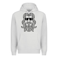 Dove Grey dude the big lebowski Premium Hoodie - artisFamous