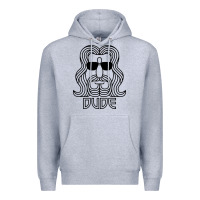 Heather Grey dude the big lebowski Premium Hoodie - artisFamous