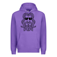 Purple dude the big lebowski Premium Hoodie - artisFamous