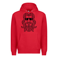 Red dude the big lebowski Premium Hoodie - artisFamous