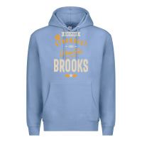 Colony Blue Brooks Personalized Name Birthday Gift Premium Hoodie - artisFamous