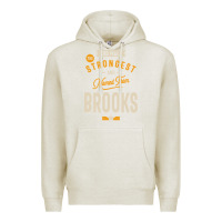 Oatmeal Heather Brooks Personalized Name Birthday Gift Premium Hoodie - artisFamous