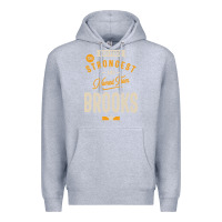 Heather Grey Brooks Personalized Name Birthday Gift Premium Hoodie - artisFamous