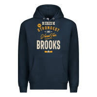 Navy Brooks Personalized Name Birthday Gift Premium Hoodie - artisFamous