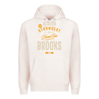 Pale Pink Brooks Personalized Name Birthday Gift Premium Hoodie - artisFamous
