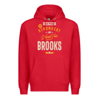 Red Brooks Personalized Name Birthday Gift Premium Hoodie - artisFamous