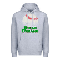 Heather Grey field of dreams Premium Hoodie - artisFamous