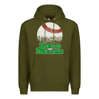 Army Green field of dreams Premium Hoodie - artisFamous