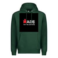 Sports Green ironman triatlon Premium Hoodie - artisFamous