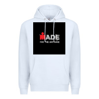 White ironman triatlon Premium Hoodie - artisFamous
