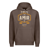 Coffee Amir Personalized Name Birthday Gift Premium Hoodie - artisFamous