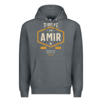 Rock Amir Personalized Name Birthday Gift Premium Hoodie - artisFamous