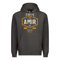Smoke Amir Personalized Name Birthday Gift Premium Hoodie - artisFamous
