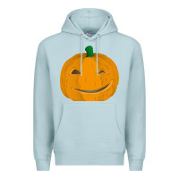 Blue Mist pumpkin Premium Hoodie - artisFamous