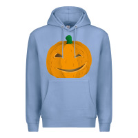 Colony Blue pumpkin Premium Hoodie - artisFamous