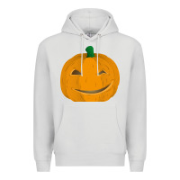 Dove Grey pumpkin Premium Hoodie - artisFamous