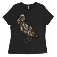 Black Baby Cayuga Duck Ladies Tee - LillyAllenDesigns