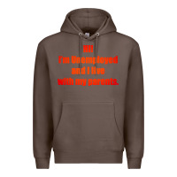 Coffee i'm unemployed and i live with my parents Premium Hoodie - artisFamous