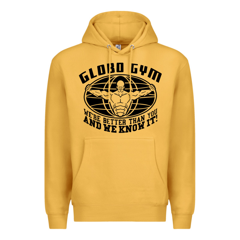 Globo Gym Premium Hoodie by artisFamous | Teevron