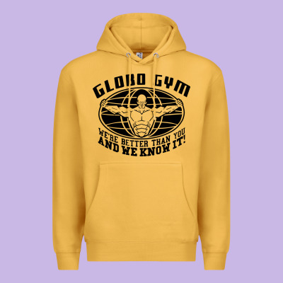 Globo Gym Premium Hoodie Designed By Artisfamous