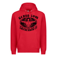 Red globo gym Premium Hoodie - artisFamous