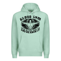 Seafoam globo gym Premium Hoodie - artisFamous