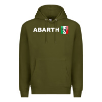 Army Green abarth scorpion merch Premium Hoodie - artisFamous