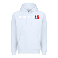 White abarth scorpion merch Premium Hoodie - artisFamous