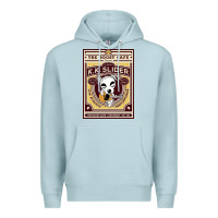 Blue Mist the roost cafe Premium Hoodie - artisFamous
