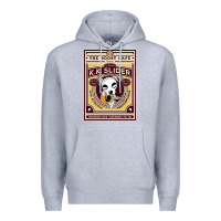 Heather Grey the roost cafe Premium Hoodie - artisFamous