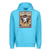 Ocean Blue the roost cafe Premium Hoodie - artisFamous