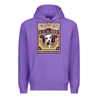 Purple the roost cafe Premium Hoodie - artisFamous