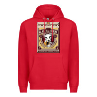 Red the roost cafe Premium Hoodie - artisFamous