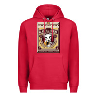 Cardinal the roost cafe Premium Hoodie - artisFamous